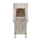 International Concepts Rectangle Vista Side Table, 24 W, 14 L, 24 in H, Wood, Unfinished OT-15E2 - alternate 3